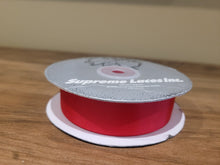 Load image into Gallery viewer, Grosgrain Ribbon 1" (25mm) wide - Red