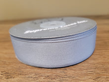 Load image into Gallery viewer, Grosgrain Ribbon 1" (25mm) wide - Grey