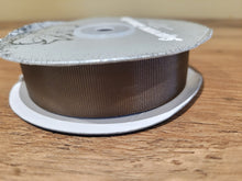 Load image into Gallery viewer, Grosgrain Ribbon 1" (25mm) wide - Brown