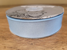 Load image into Gallery viewer, Grosgrain Ribbon 1" (25mm) wide - Sky