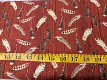 Load image into Gallery viewer, Henry Glass Moose Lodge Feathers - Red