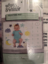 Load image into Gallery viewer, Wishes & Whimzie Milestone Growth Baby Mat Panel