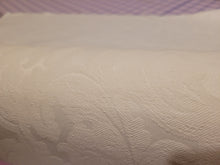 Load image into Gallery viewer, Upholstery Brocade Floral Fabric - Cream