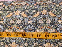 Load image into Gallery viewer, Free Spirit Thameside Mini Strawberry Thief - Marine