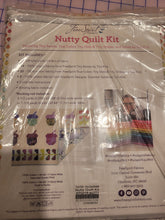 Load image into Gallery viewer, Free Spirit Tula Pink Tiny Beasts Nutty Quilt Kit