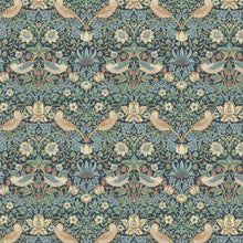 Load image into Gallery viewer, Free Spirit Thameside Mini Strawberry Thief - Marine