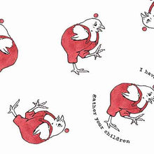 Load image into Gallery viewer, Quilting Treasures Fowl Play Chicken Little Toss - Red