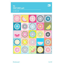 Load image into Gallery viewer, The Fruit Juice Quilt Pattern