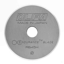 Load image into Gallery viewer, Olfa 45mm Endurance Blade For Rotary Cutter