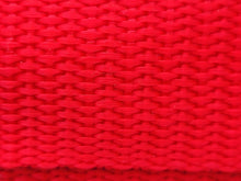 Load image into Gallery viewer, Belting Webbing 1&quot; (25mm) wide - Red
