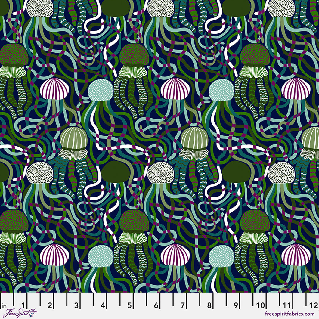 Free Spirit Rising Tide Abyss - BecksFabrics - Canadian Store