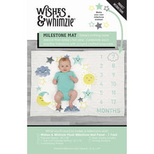 Load image into Gallery viewer, Wishes &amp; Whimzie Milestone Growth Baby Mat Panel
