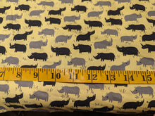 Load image into Gallery viewer, Quilting Treasures Dyno Rhino Rhino Silhouettes
