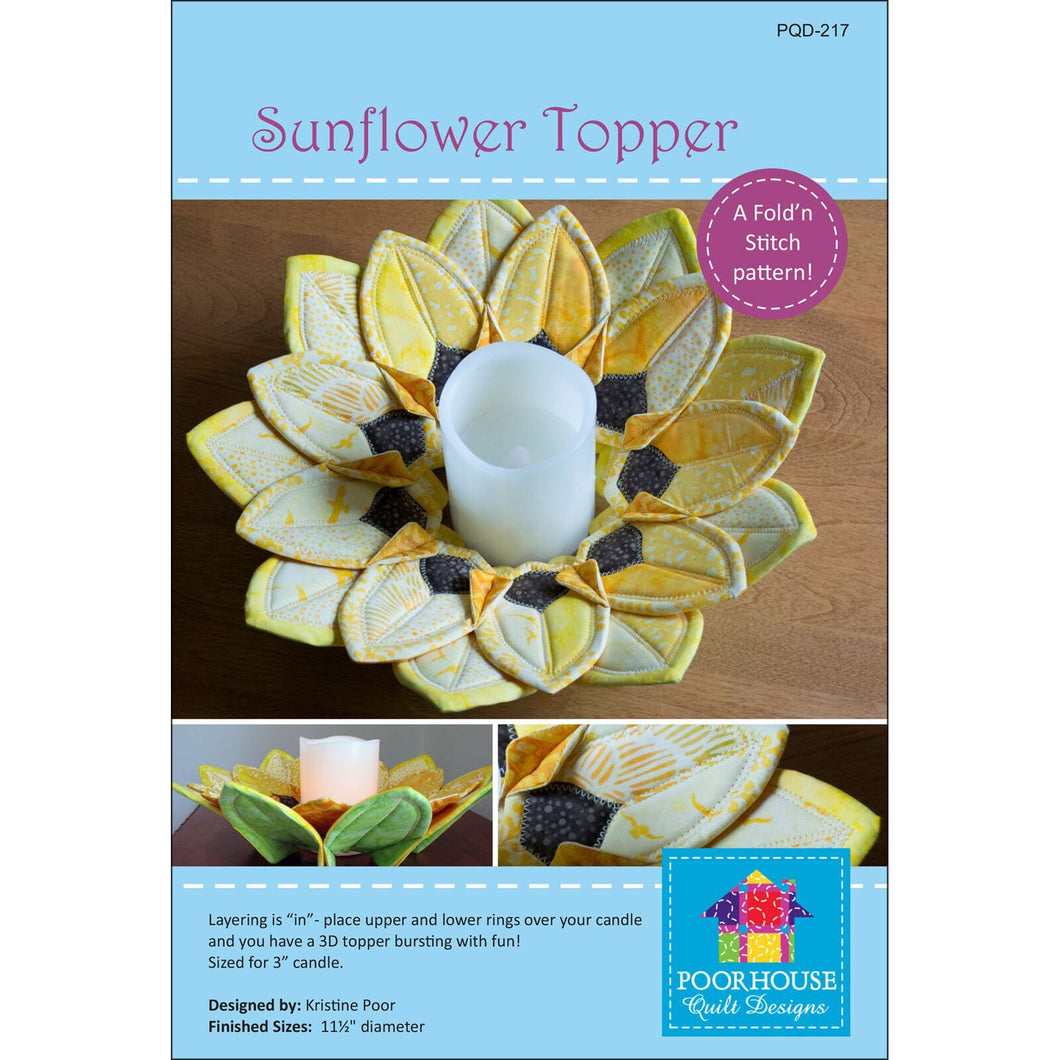 Sunflower Topper Pattern