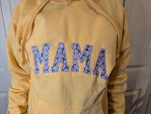 Load image into Gallery viewer, Embroidered ladies hoodie sweatshirt - Mama
