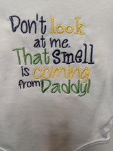 Load image into Gallery viewer, Embroidered baby onesie - funny
