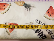Load image into Gallery viewer, Pineapple And Watermelon PUL Fabric
