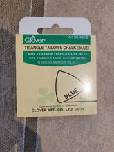 Load image into Gallery viewer, Clover Triangle Tailor&#39;s Chalk - Blue
