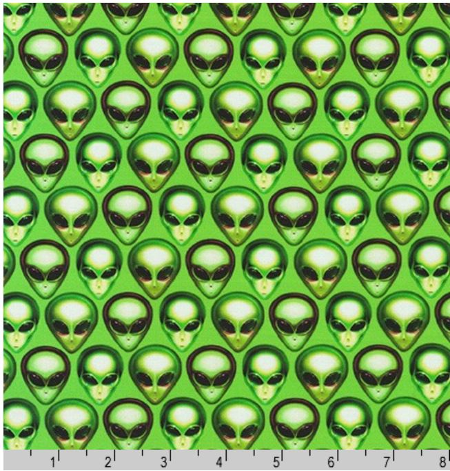 Robert Kaufman Area 51 Aliens - Acid Lime