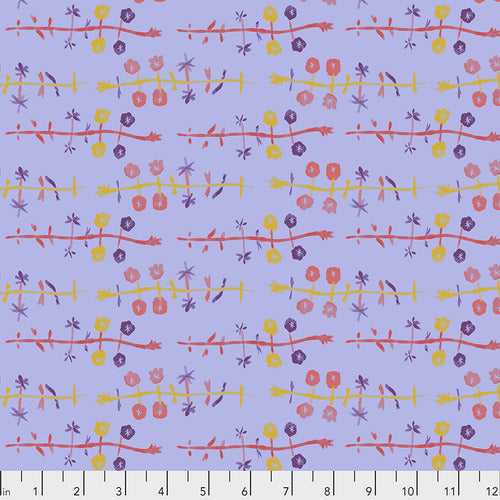 Long Distance Celebration Quilting Fabric - Lilac