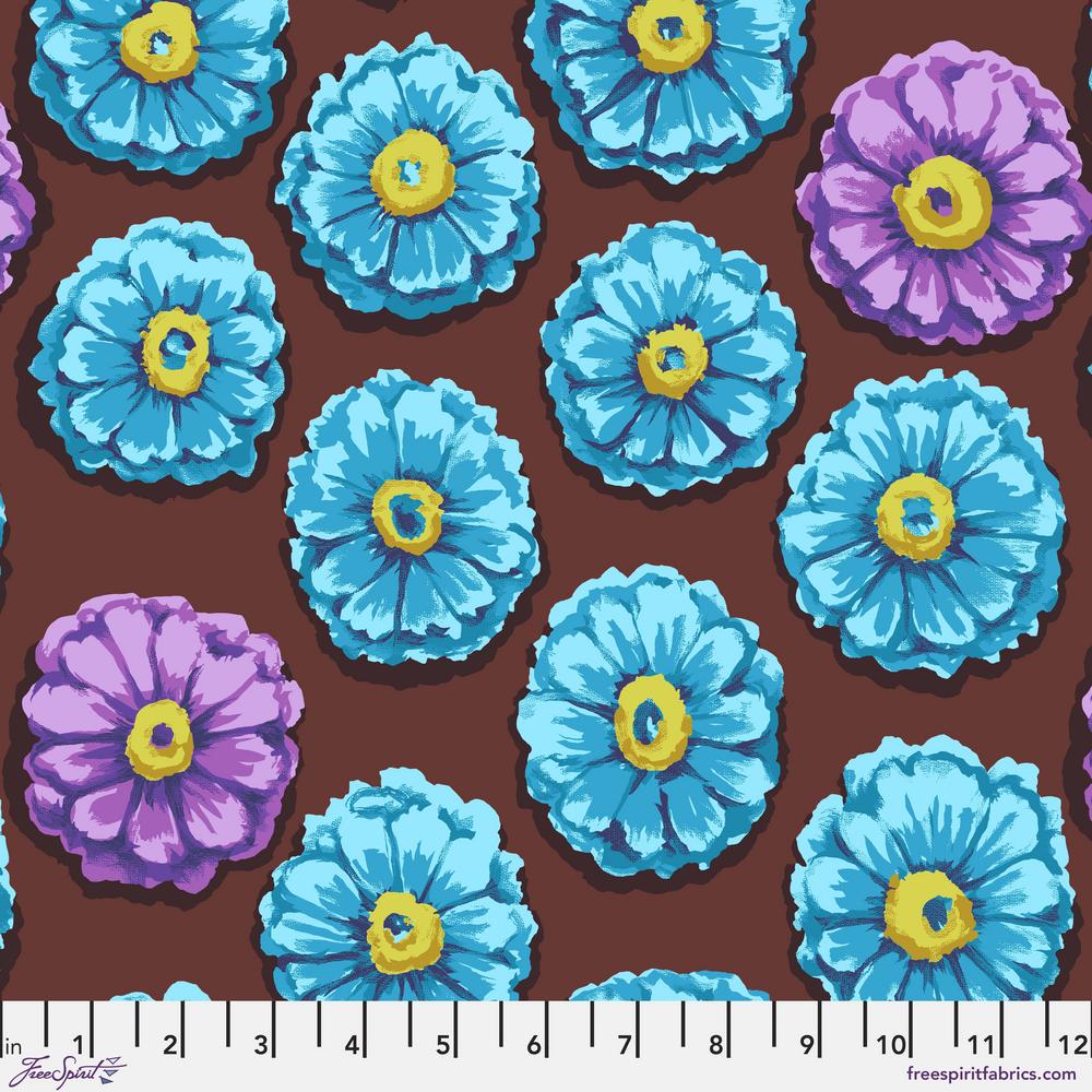 Kaffe Fassett 85 & Fabulous Zinnia - Aqua