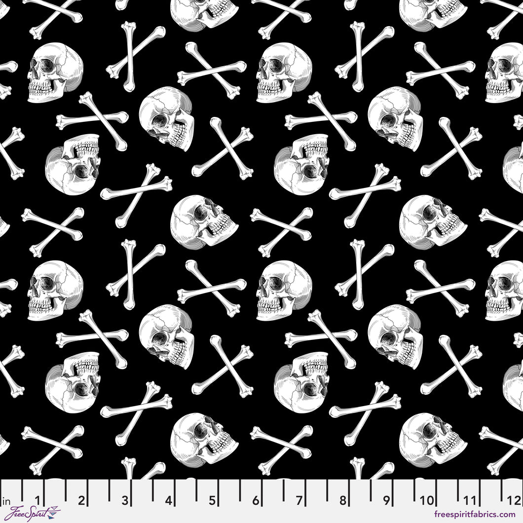 Free Spirit Scaredy Cat Crossbones - Black