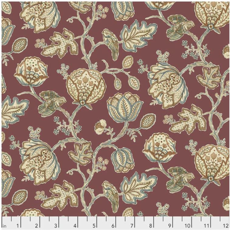 Free Spirit Orkney Theodesia Quilting Cotton - Red