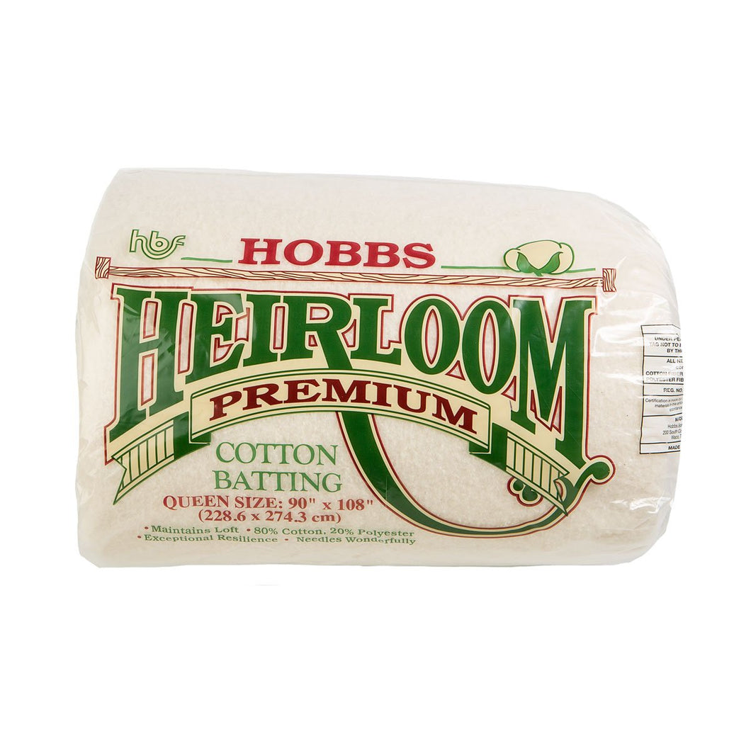 Heirloom Hobbs 80/20 Premium Queen Batting 90