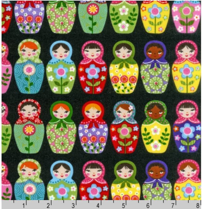 Robert Kaufman Matryoshka Doll