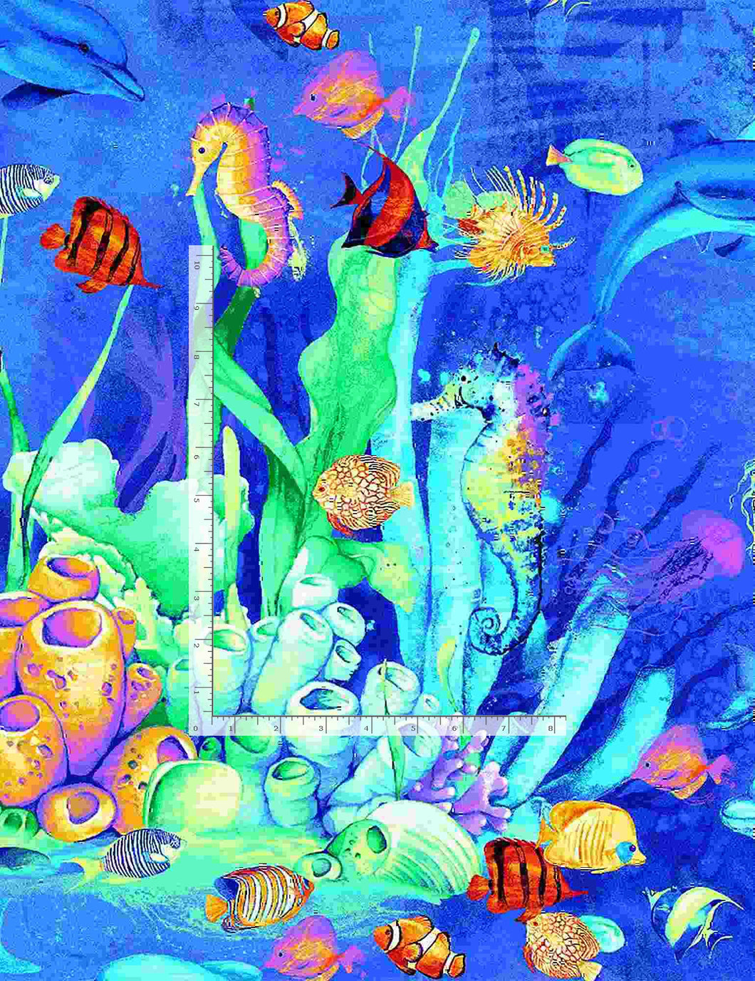 Timeless Treasures Ocean Magic Ocean Creatures