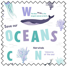 Load image into Gallery viewer, The Craft Cotton Company Love Your World Oceans
