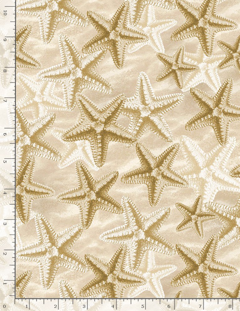 Timeless Treasures Welcome To The Beach Starfish On Sand