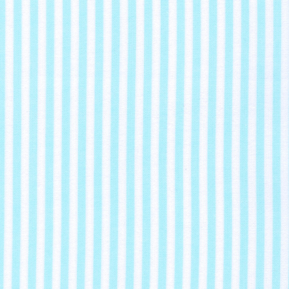 Robert Kaufman Stripe Flannel - Blue and White