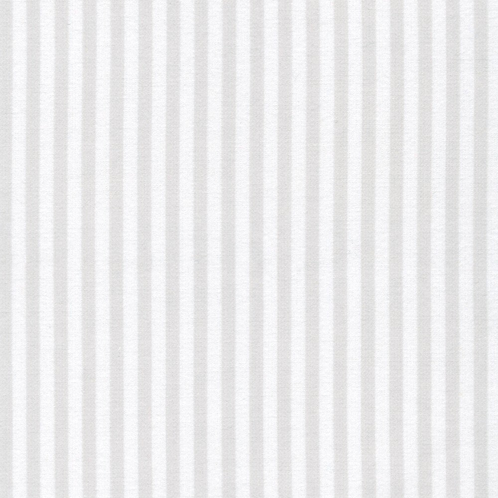 Robert Kaufman Stripe Flannel - Grey and White