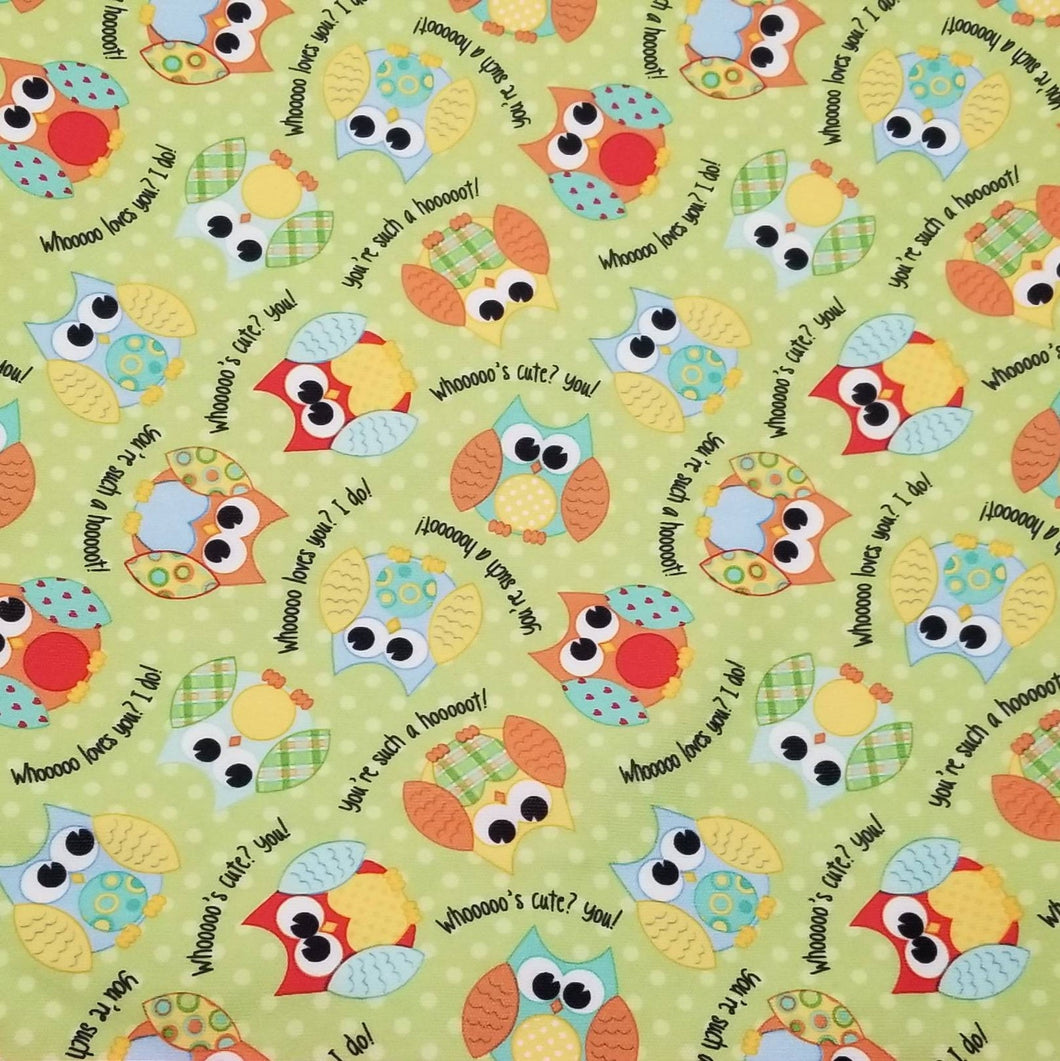 Owl PUL Fabric 11