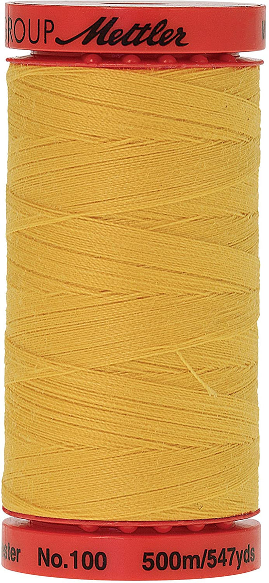 Mettler Yellow Thread | BecksFabrics | Canadian Fabric Store
